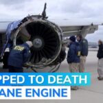 Kecelakaan Pesawat Air India, Bagasi Tersedot Mesin Jet